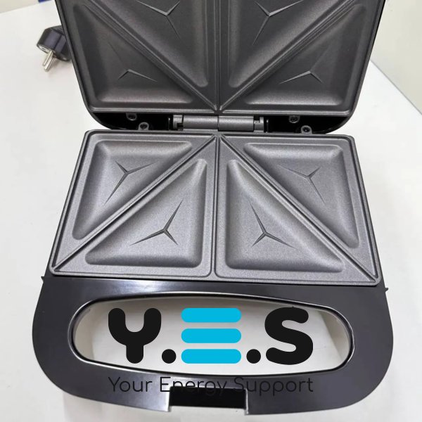 Бутербродниця Hoffmans HM-3003: компактна сендвічниця для кухні, 1000 Вт