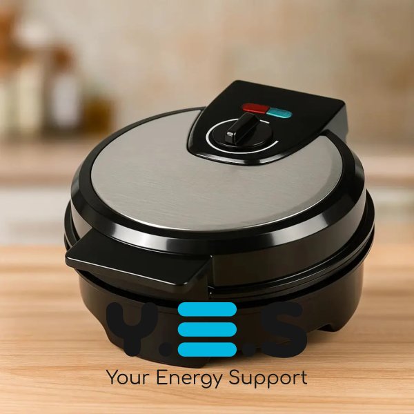 Електровафельниця Hoffmans HM-3024 1000W з антипригарним покриттям і швидким нагріванням