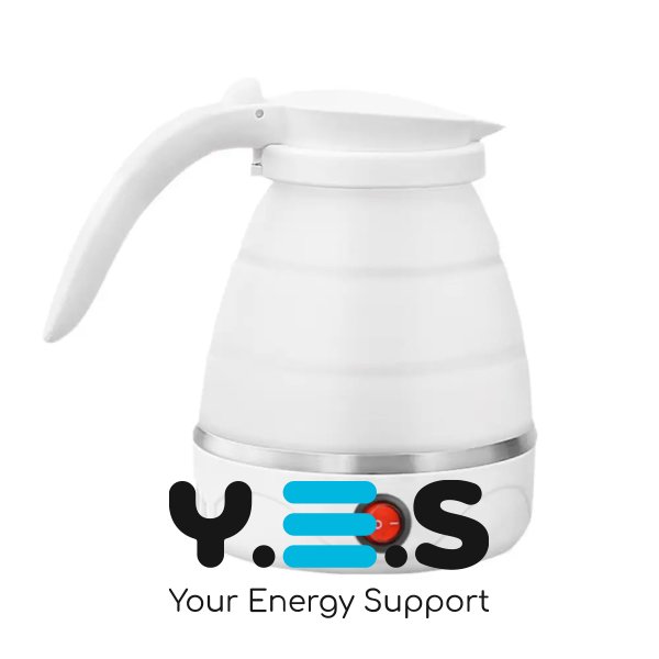 Складаний електрочайник Hoffmans HM-2546 0,6 л 600 Вт — компактний для дому й подорожей