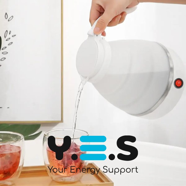 Складаний електрочайник Hoffmans HM-2546 0,6 л 600 Вт — компактний для дому й подорожей