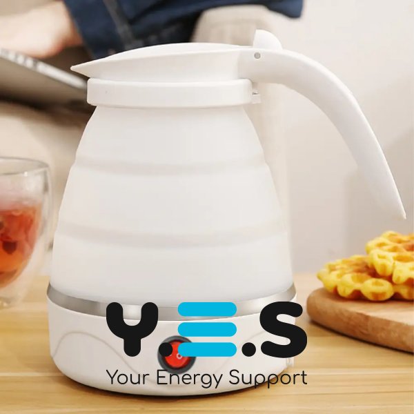 Складаний електрочайник Hoffmans HM-2546 0,6 л 600 Вт — компактний для дому й подорожей