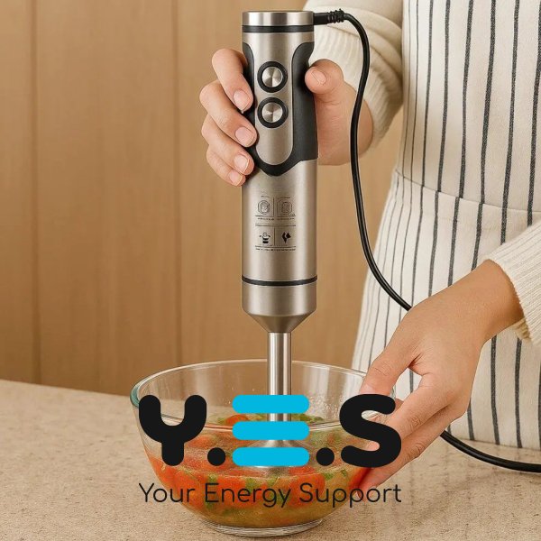 Погружний блендер Hoffmans HM-8046 1000W для дому — потужний побутовий