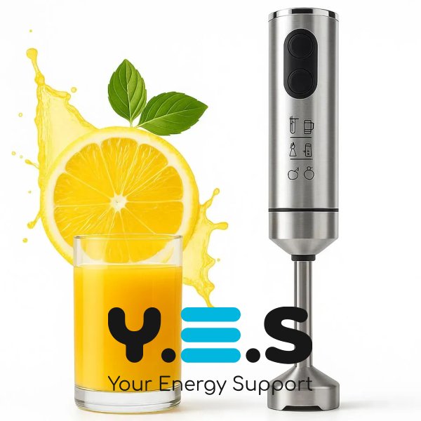 Ручний заглибний блендер Hoffmans-8038, подрібнювач, 2 швидкості, 800 Вт