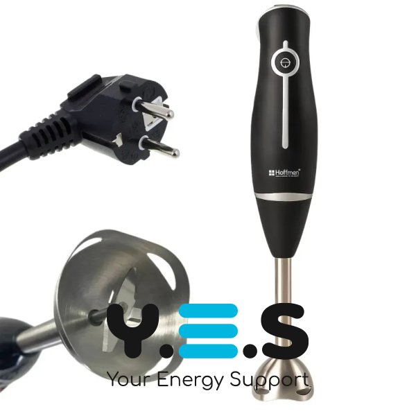 Багатофункціональний занурювальний блендер Hoffmans HM-8034, 800 Вт