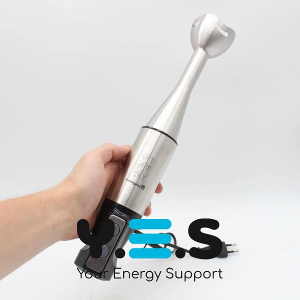 Погружний блендер Hoffmans HM-8023 800W, 2 швидкості, металева ніжка