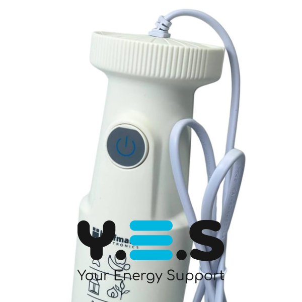 Погружний блендер Hoffmans Electronics HM-8039 600 Вт ручний подрібнювач для смузі й коктейлів