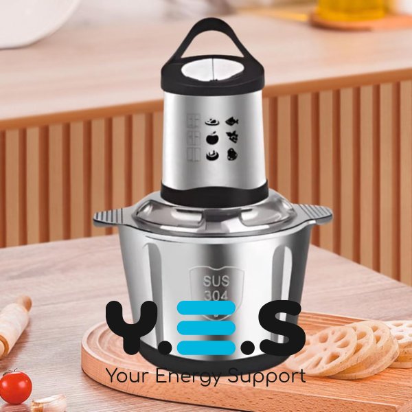 Універсальний електроподрібнювач Hoffmans Electronics HM-8840, чаша метал 2 л, 1200 Вт