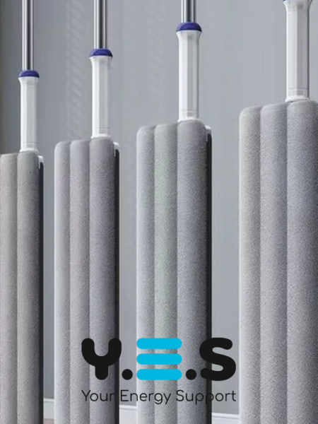 Комплект для миття підлоги 2в1: швабра з віджимом і складане відро для швидкого прибирання