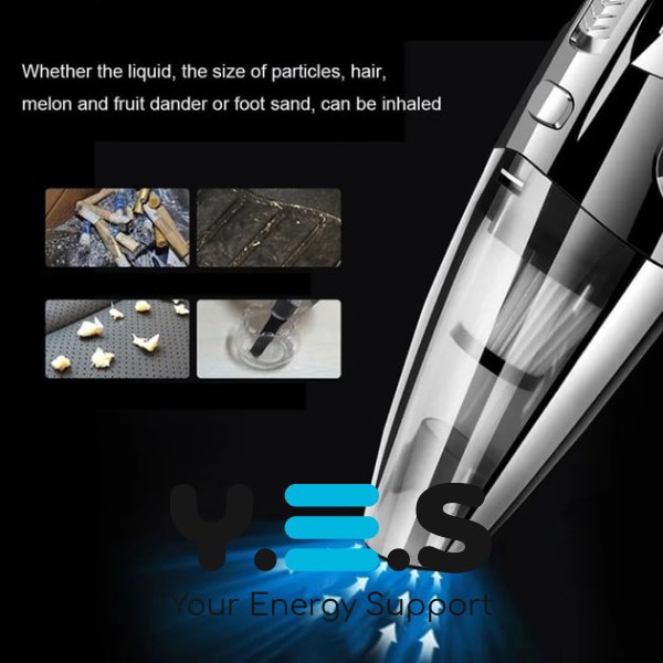 Автопилосос Vacuum Cleaner E-6 XL-830 — ручний, з насадками для авто та дому