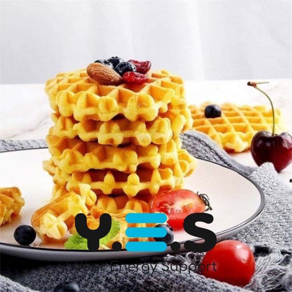 Електрична міні вафельниця XL-287, компактна, антипригарне покриття