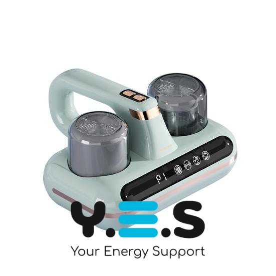 Ручний акумуляторний пилосос для матраців і килимів, бездротовий, з потужним всмоктуванням