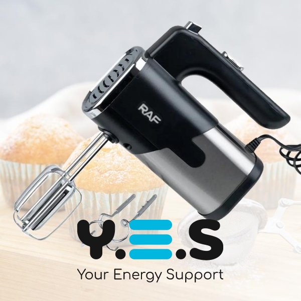 Кухонний міксер RAF R-6630 300 Вт: збивання, змішування та замішування тіста