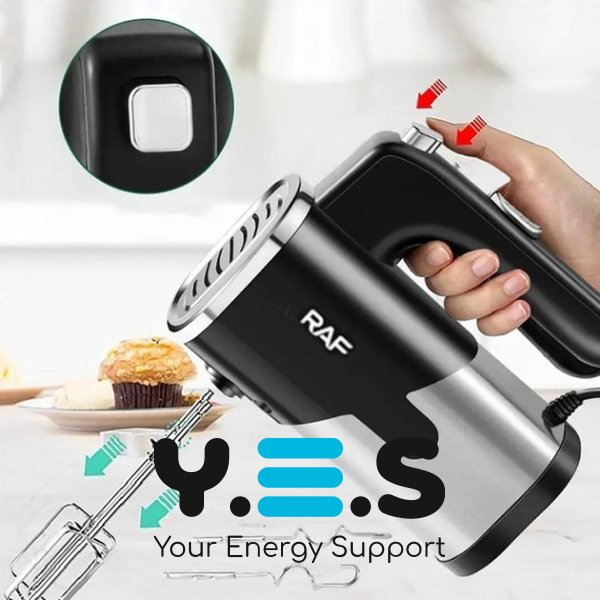 Кухонний міксер RAF R-6630 300 Вт: збивання, змішування та замішування тіста