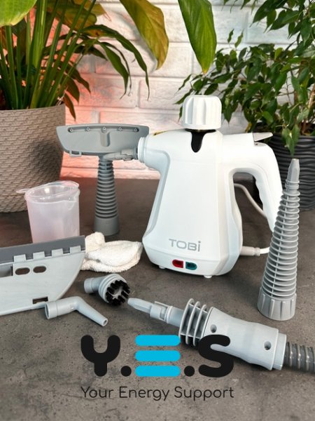 Багатофункціональний відпарювач-пароочисник Steam Cleaner 2в1 (відпарювання + пароочистка)