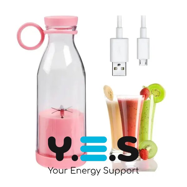 Портативний блендер-пляшка для смузі Juicer YC-02 (шейкер-блендер)