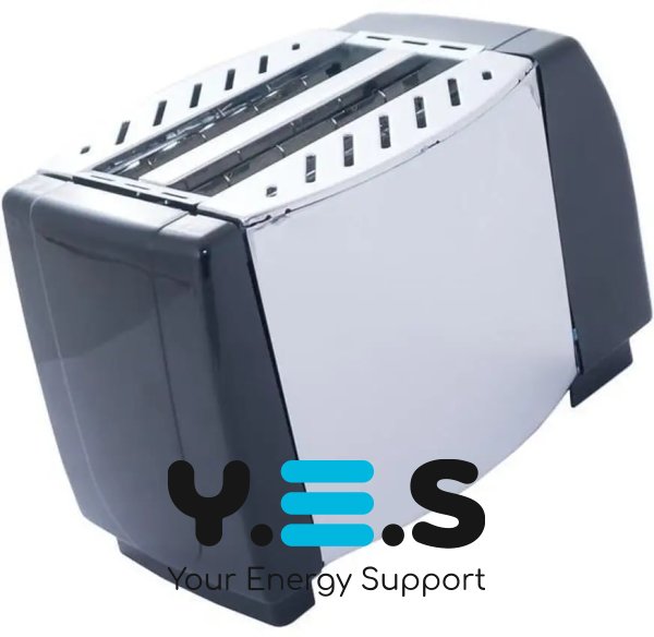 Тостер Crownberg CB-1106 750 Вт, горизонтальний побутовий на 2 тости