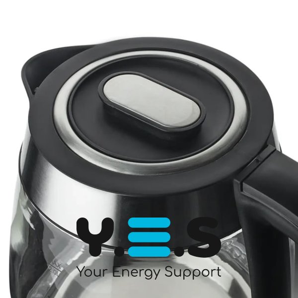 Електрочайник MS-7946 зі скляним корпусом та LED-підсвіткою, 1,7 л, 2200 Вт