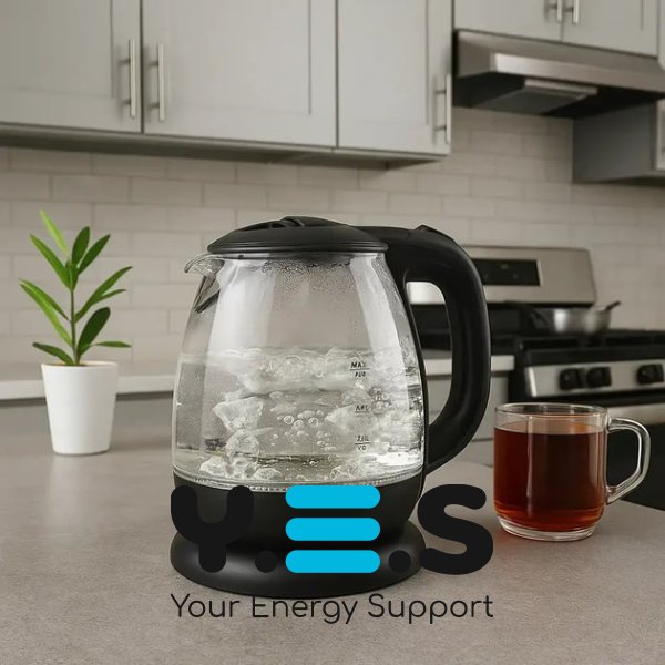 Скляний електрочайник MS-7910 1 л з LED-підсвіткою, 1650 Вт