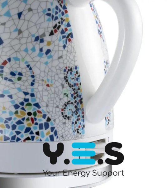 Керамічний електрочайник MS-7837 1,4 л 1000 Вт з автовимкненням, стильний дизайн