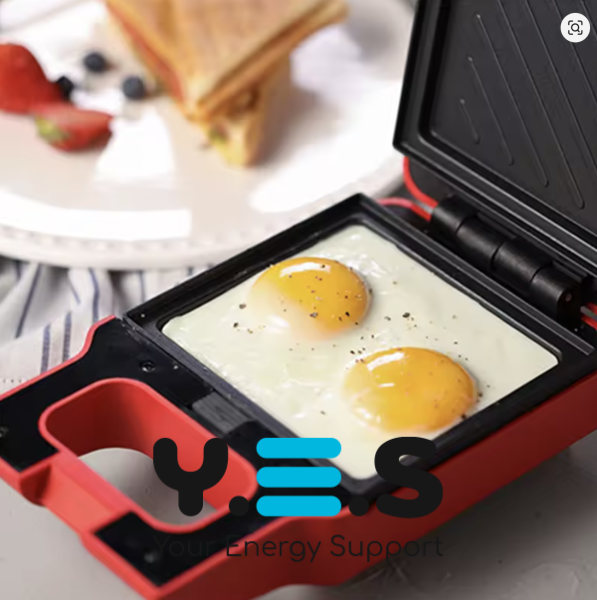 Електросандвічниця Breakfast Machine 600 Вт на 2 сандвічі