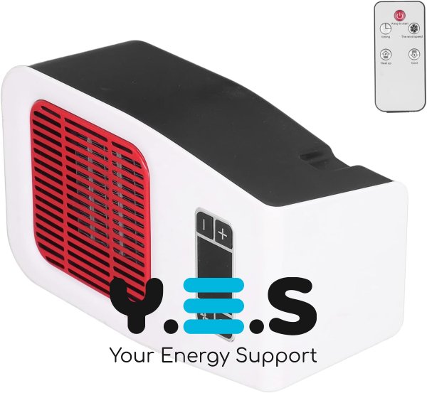 Керамічний електрообігрівач PH-8006, 900 Вт, компактний для дому й офісу