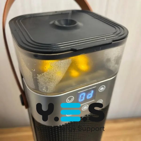 Портативний тепловентилятор-обігрівач із зволожувачем повітря HQN218-28QD