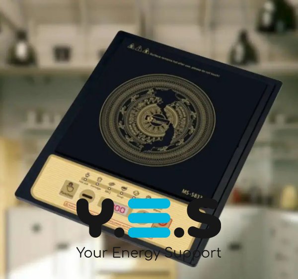 Індукційна настільна плита MS-5833 на 1 конфорку 2000 Вт із сенсорним керуванням