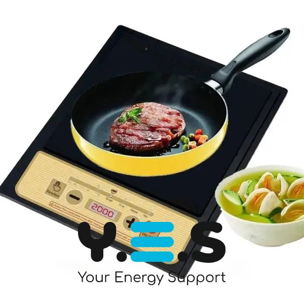 Індукційна настільна плита MS-5833 на 1 конфорку 2000 Вт із сенсорним керуванням