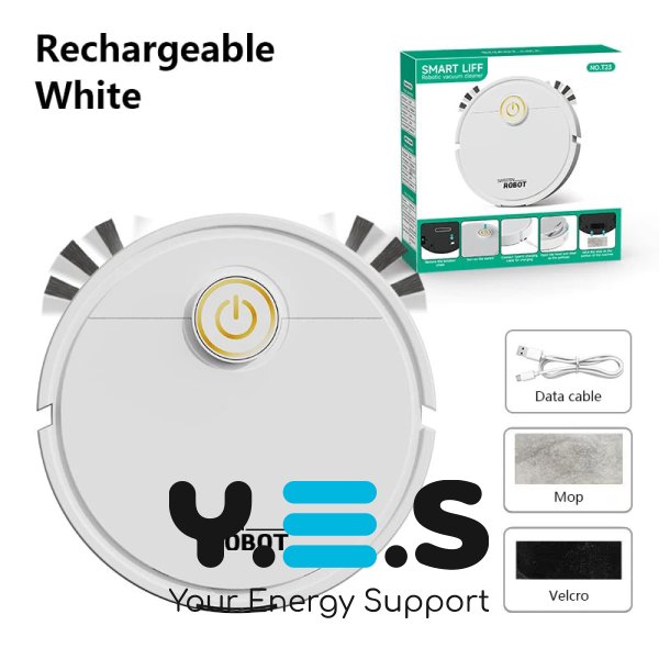 Розумний робот-пилосос NO-T23 для сухого прибирання вдома (автоматичний)