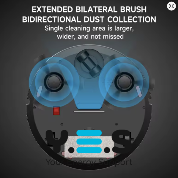 Розумний робот-пилосос NO-T23 для сухого прибирання вдома (автоматичний)