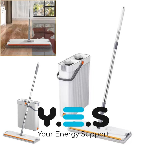 Набір для прибирання Mop Bucket 1065: швабра з відром і автоматичним віджимом