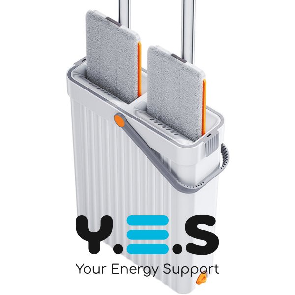 Набір для прибирання Mop Bucket 1065: швабра з відром і автоматичним віджимом