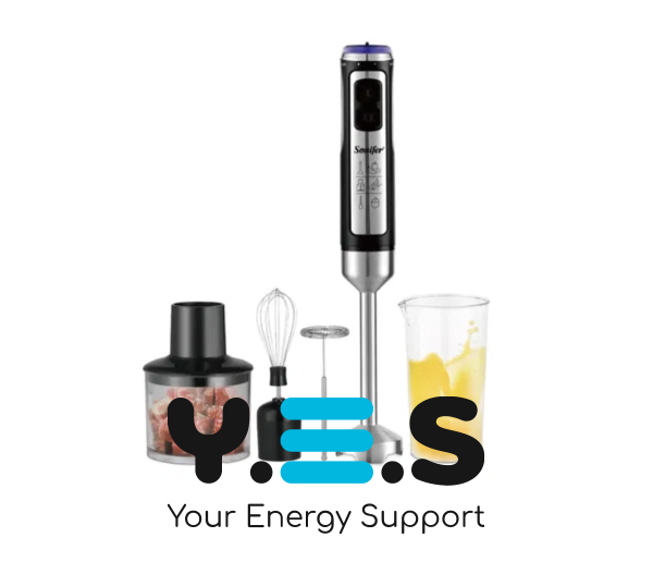 Ручний блендер Sonifer SF-8138 5в1: набір із насадками