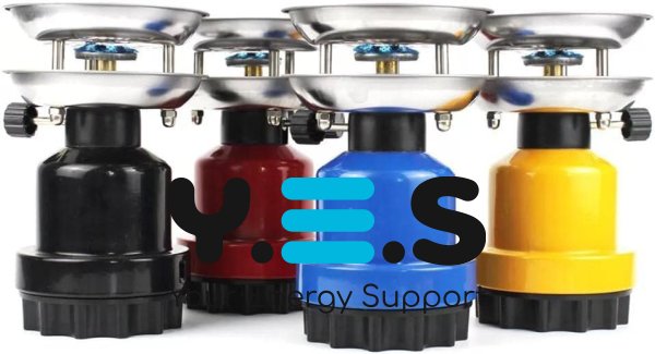 Портативний туристичний газовий пальник DYSTATE з п’єзопідпалом для кемпінгу та походів