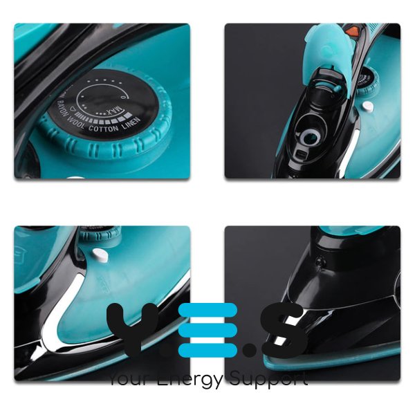 Безпровідна парова праска MS-1210B 2400W з вертикальним відпарюванням для дому