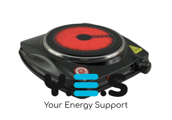 Інфрачервона електроплита MS-5851, 900 Вт, для дому