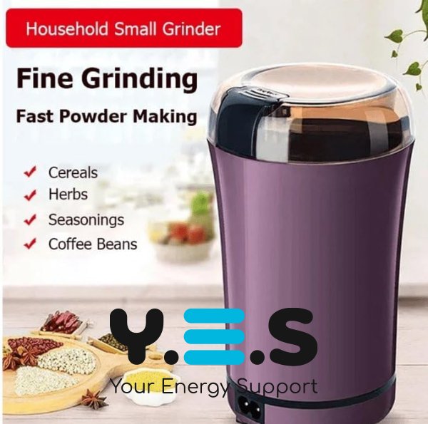 Електрична металева кавомолка XL-742 для кави та спецій, млинок