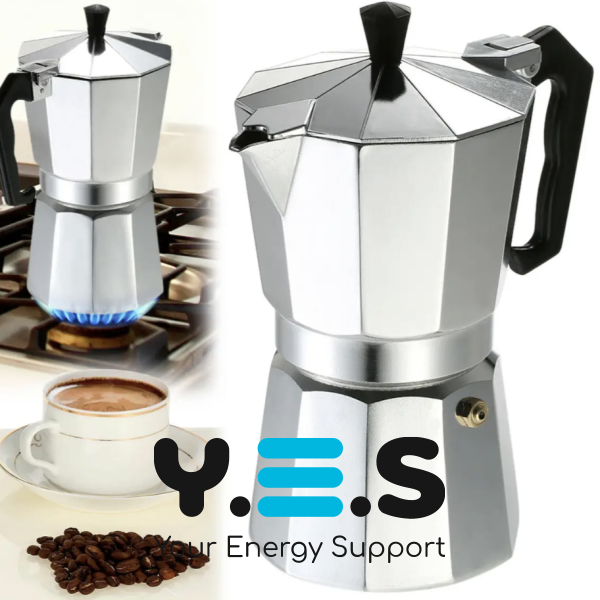 Гейзерна кавоварка UNIQUE UN-1911 для дому, 3 порції, 135 мл