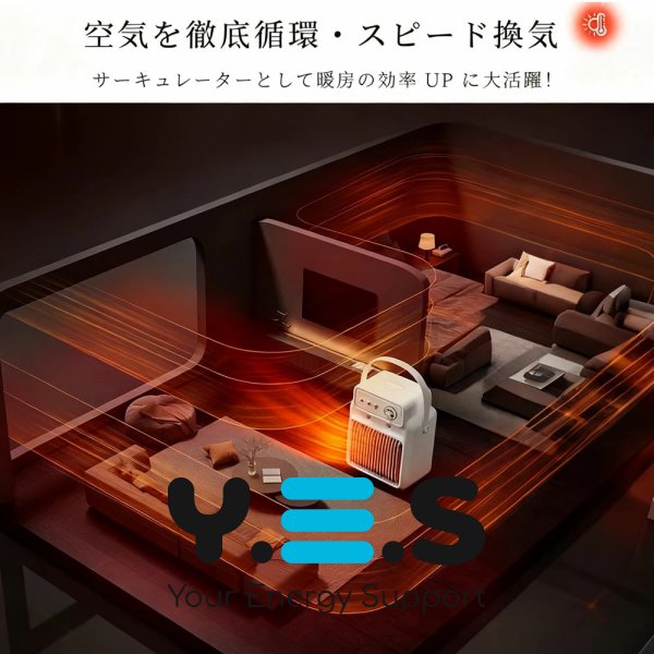 Електрообігрівач 2в1 для дому 1200 Вт: міні + зволожувач і таймер