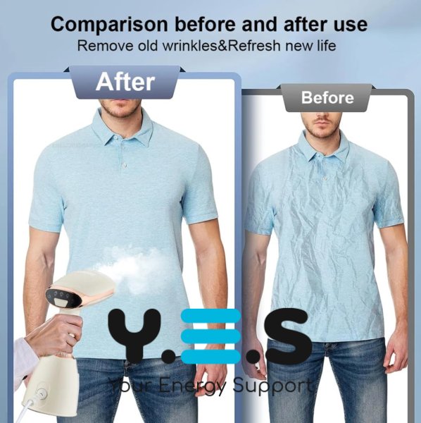 Ручний/вертикальний відпарювач Sokany SK-12003 KY-003 1500W White для одягу та штор