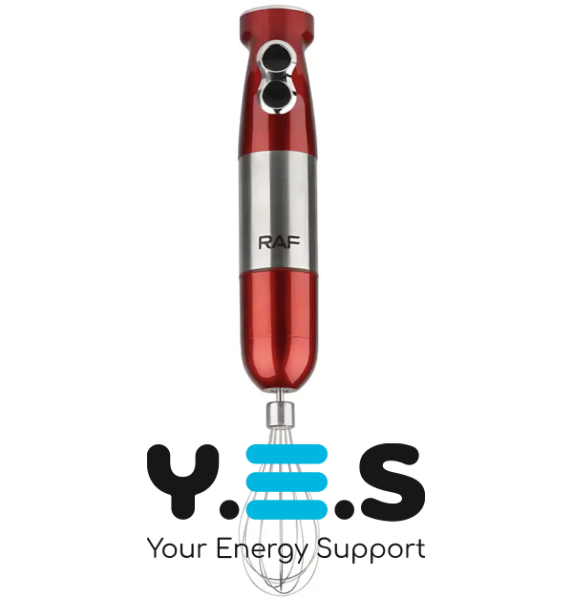 Занурювальний блендер RAF R-296 4-в-1, 1000 Вт, для дому та кухні