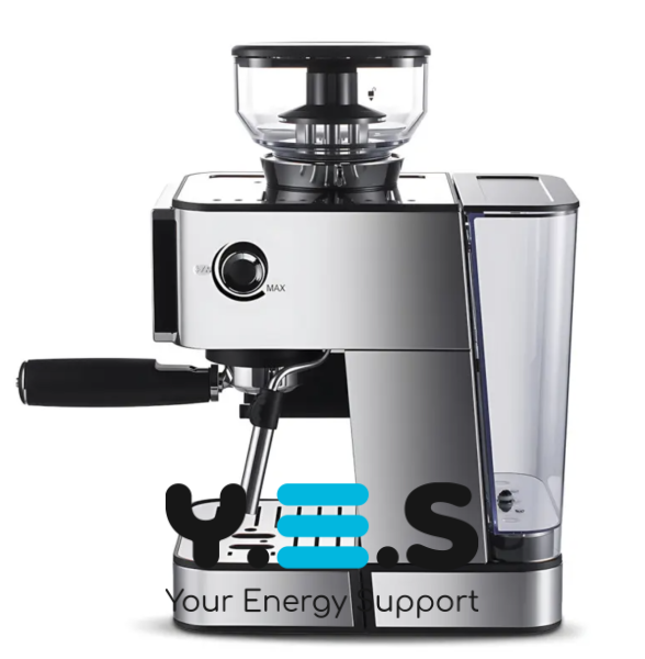 Кавоварка 2-в-1 RAF R.0206 1,8 л автоматична з капучинатором для свіжомеленої кави щодня