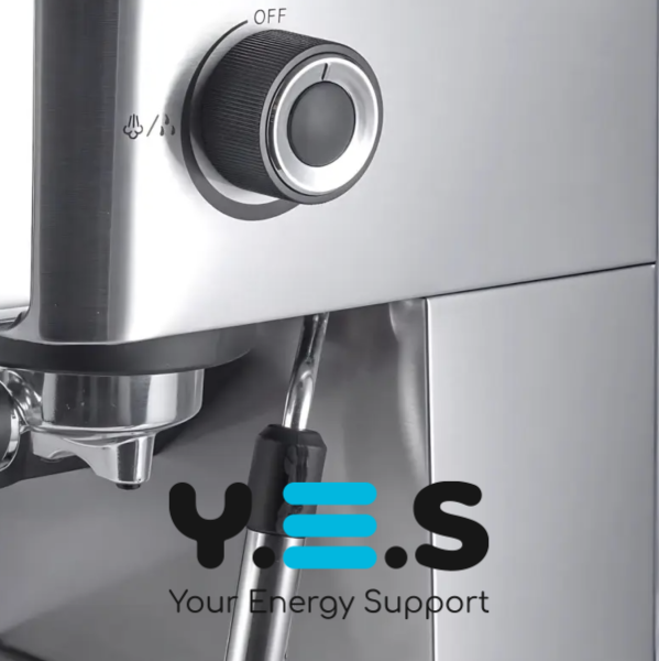 Кавоварка 2-в-1 RAF R.0206 1,8 л автоматична з капучинатором для свіжомеленої кави щодня