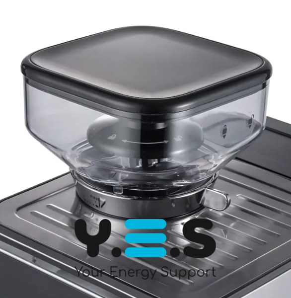 Кавоварка 2-в-1 RAF R.0206 1,8 л автоматична з капучинатором для свіжомеленої кави щодня