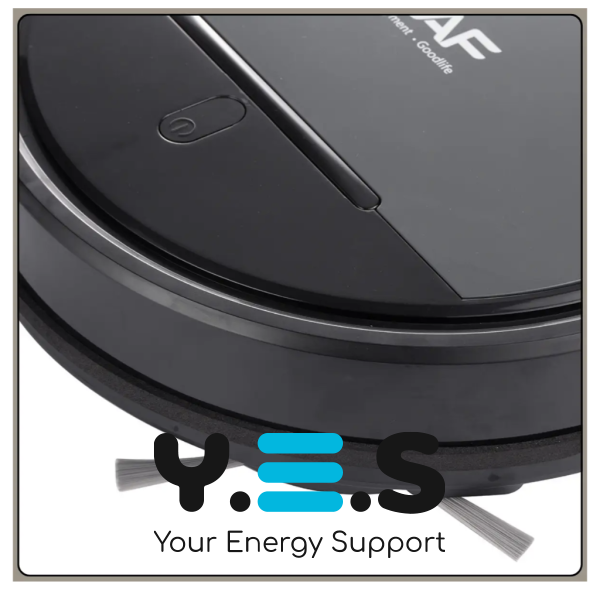 Робот-пилосос RAF R.20000 для сухого прибирання, контейнер 1200 мл