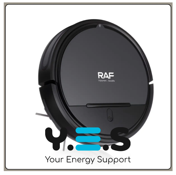 Робот-пилосос RAF R.20000 для сухого прибирання, контейнер 1200 мл