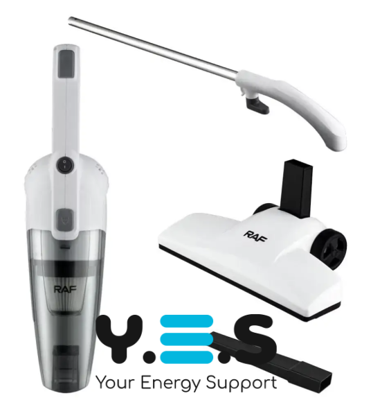 Ручний колбовий вертикальний пилосос RAF R.8711B для дому, вакуумний