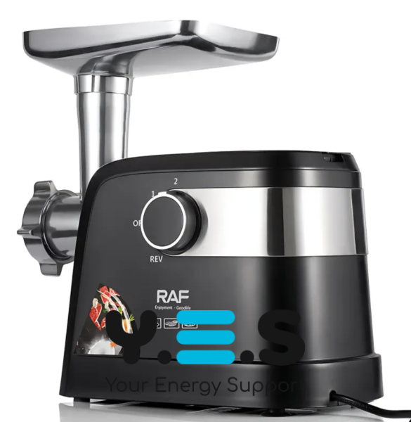 М’ясорубка настільна RAF R.3362 1000 Вт, сталеве лезо, для кухні