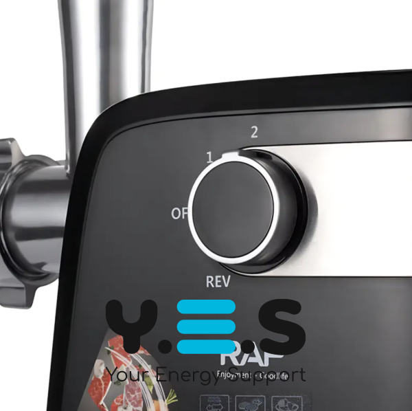 М’ясорубка настільна RAF R.3362 1000 Вт, сталеве лезо, для кухні