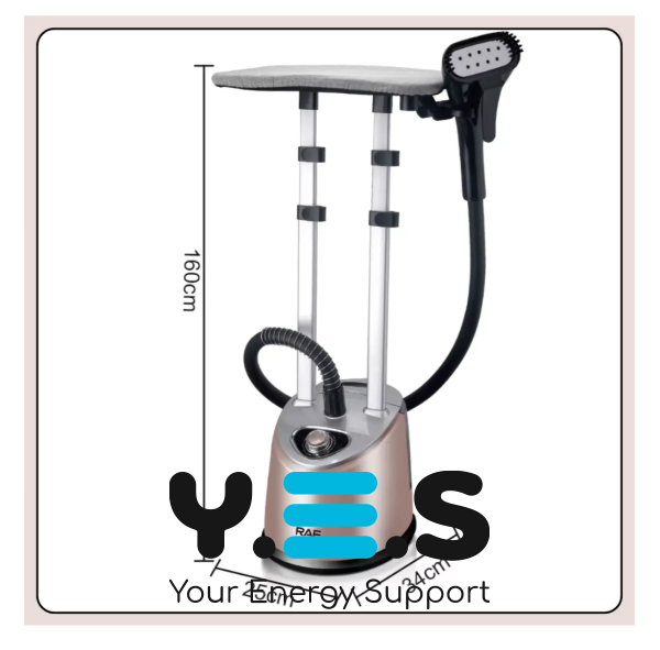 Вертикальний відпарювач для одягу RAF R.3048, бойлер 3,2 л, швидкий нагрів